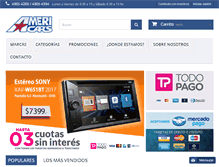 Tablet Screenshot of americars.com.ar